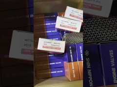 मित्सुबिशी 6D15 वाल्व ME031937 ME031939,S4Q वाल्व 32C04-10100 32C04-11100,