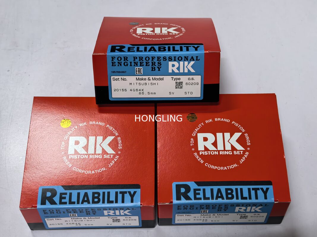 MITSUBISHI MOTORS CORP 4G64K PISTON RING RIK 20155 MD195872